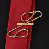 Cats Like Us Gold Lasso Tie Bar