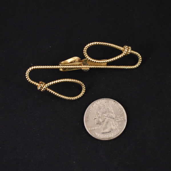 Gold Lasso Tie Bar