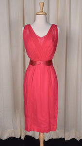 NWOT 1950s Barbie Pink Wiggle Dress