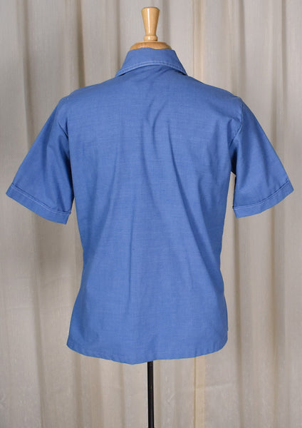 1970s Chambray D Ring Shirt