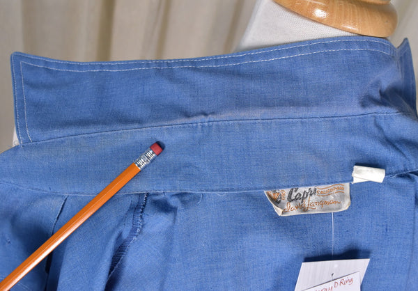 1970s Chambray D Ring Shirt