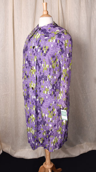 NWT Purple Painterly Spring Jacket