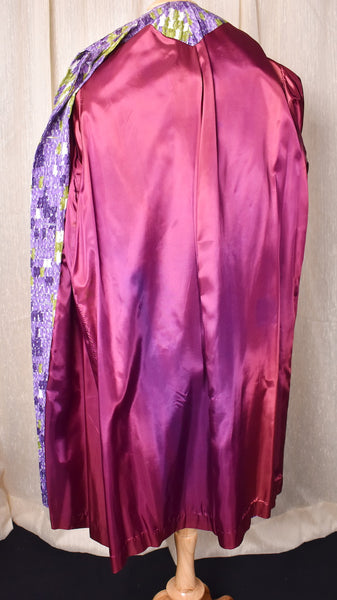NWT Purple Painterly Spring Jacket
