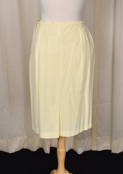 NWT 1950s Yellow Pencil Skirt