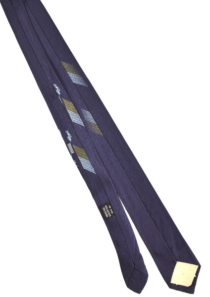 NOS 1960s Blue Unicorn Fantasy Tie