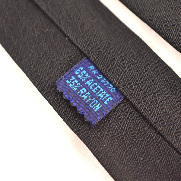 NOS 1960s Black Rooster Weather Vane Tie