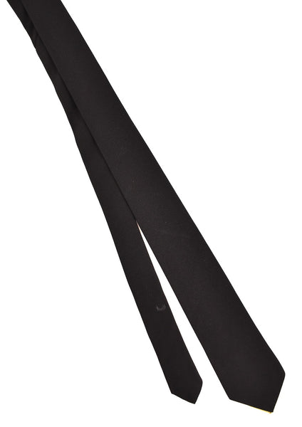 NOS 1960s Solid Black Tie