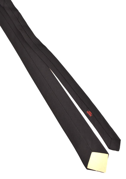 NOS 1960s Solid Black Tie