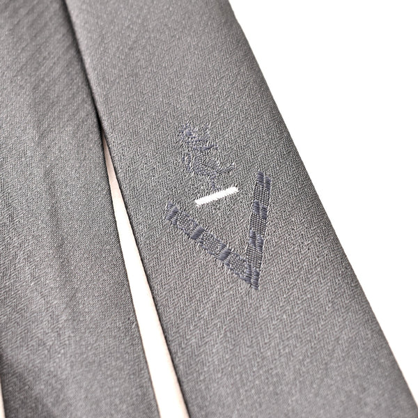 NOS 1960s Gray Lion V Tie