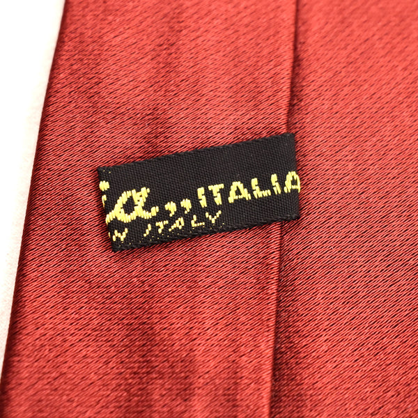 NOS 1960s Burgundy Abstract Harp Tie