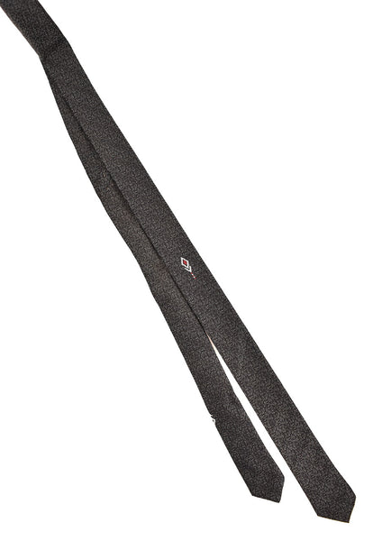 NOS 1960s Charcoal Diamond Tie