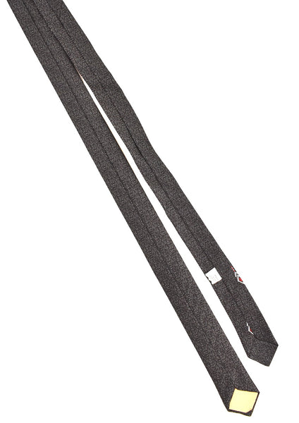 NOS 1960s Charcoal Diamond Tie