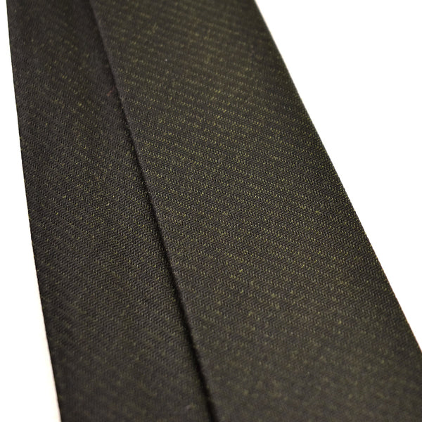 NOS 1960s Dark Green Textured Tie