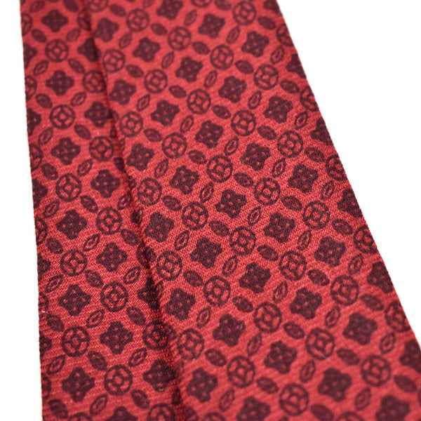 NOS 1960s Red Damask Tie