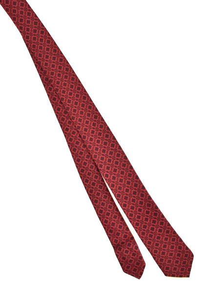 NOS 1960s Red Damask Tie