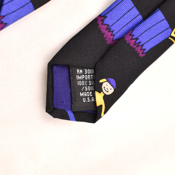 1990s Save the Children Visit the Zoo Tie