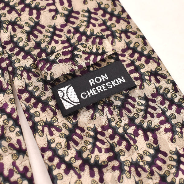 NOS 1990s Abstract Design Tie