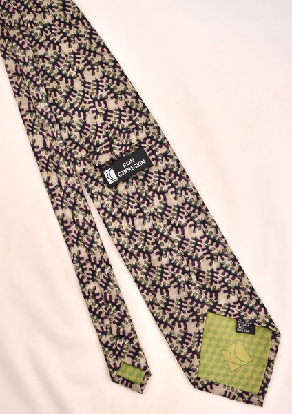 NOS 1990s Abstract Design Tie