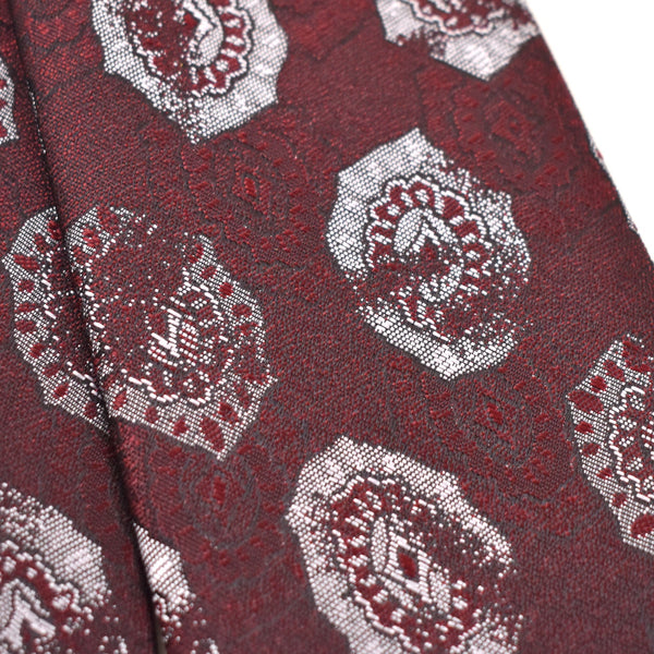 1960s Silver Medallion Tie