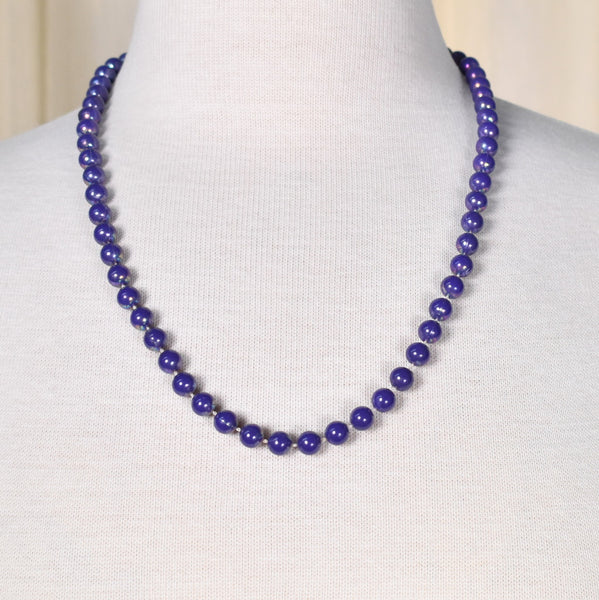 Purple Bead Necklace