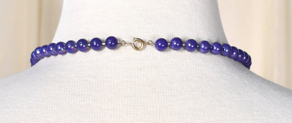 Purple Bead Necklace