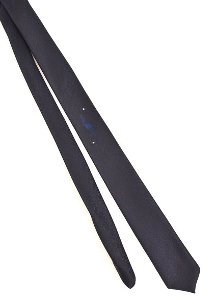NOS 1960s Navy Subtle Curves Tie