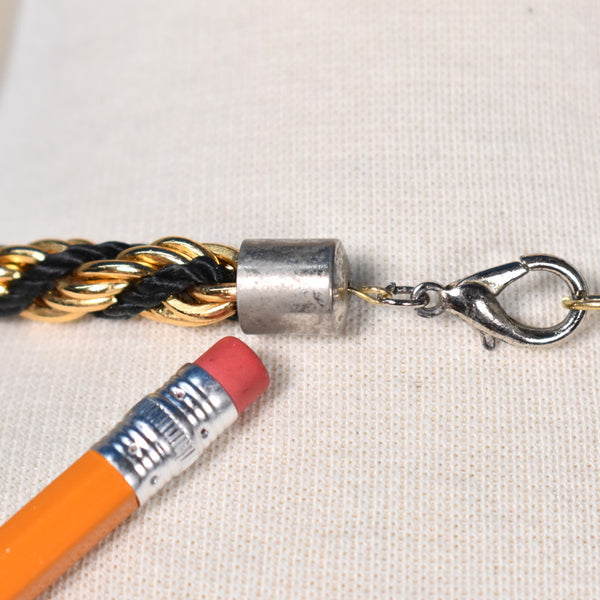 Chunky Twisted Rope Necklace