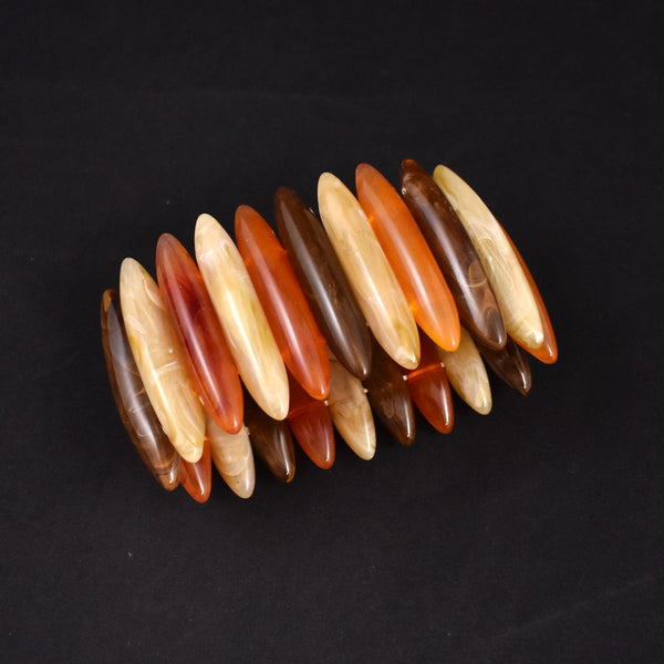 Elastic Plastic Tiki Bracelet