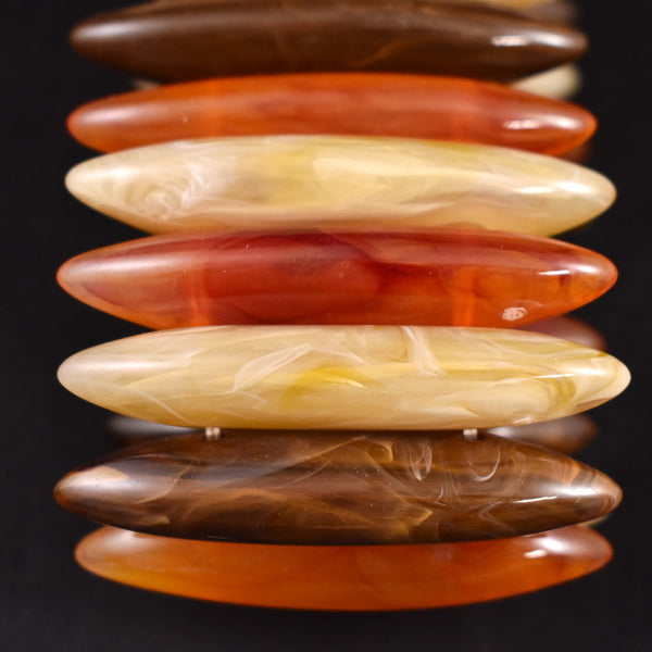 Elastic Plastic Tiki Bracelet