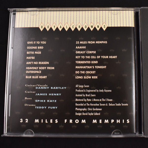 Royal Crowns - 32 Miles From Memphis CD