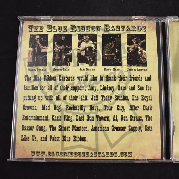 Blue Ribbon Bastards - Songs to Rob Trains To EP CD