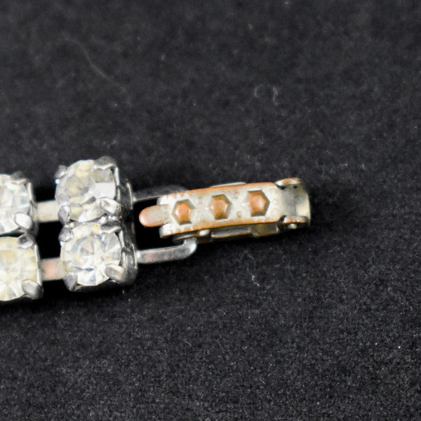 Rhinestone Deco Squares Bracelet
