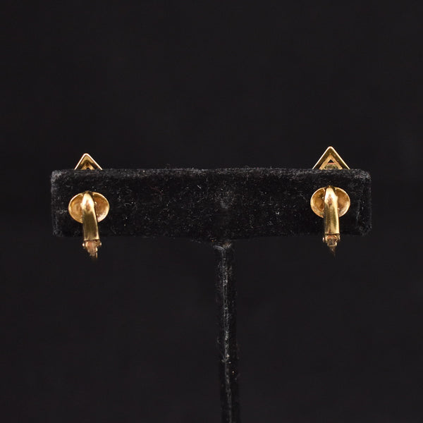 Sparkly Goldstone Earrings