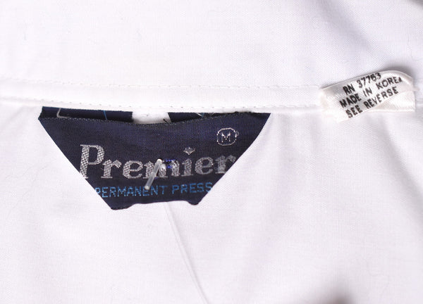 1970s White Guayabera Shirt