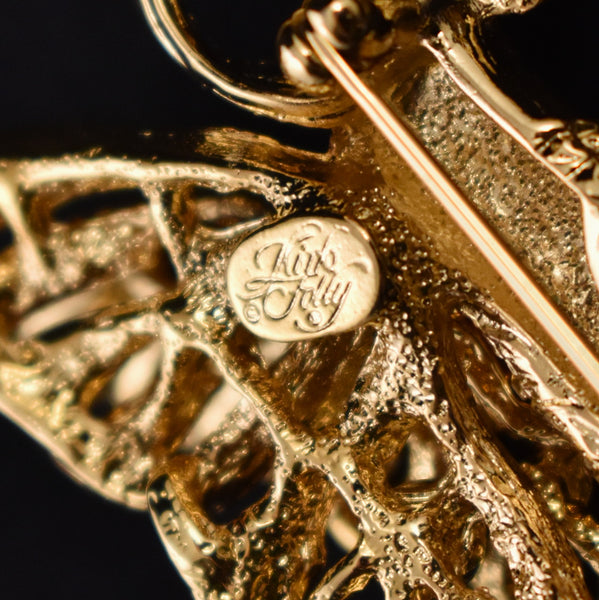 Kirk's Folly Large Fairy Dangling Brooch Pin