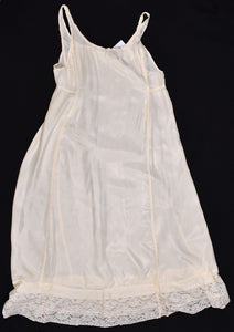 1930s Cream Full Maxi Costume Slip
