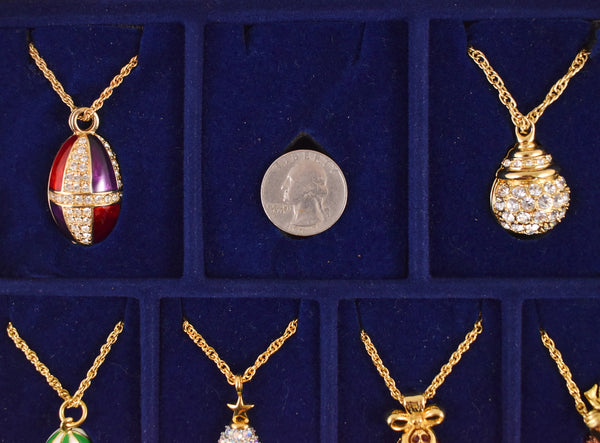 Joan Rivers Egg Necklace Box Set Vol II