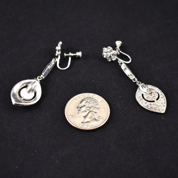 Danging Art Deco Vintage Earrings Cats Like Us