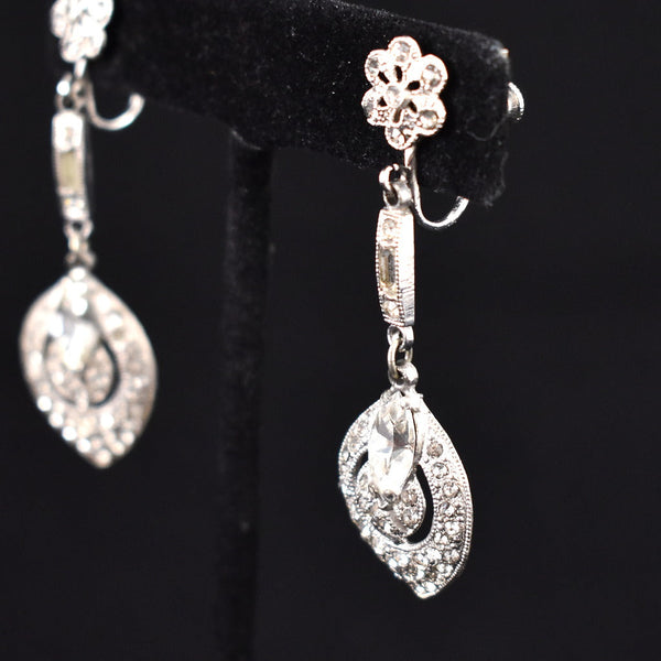 Danging Art Deco Vintage Earrings Cats Like Us