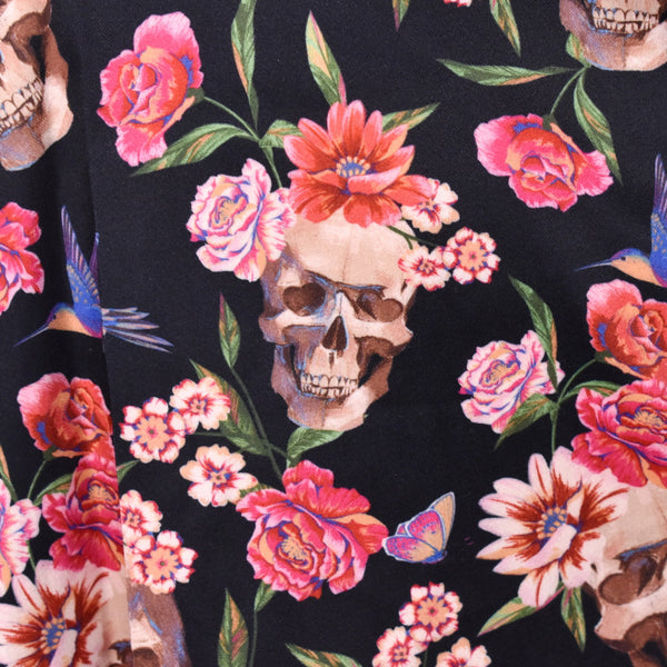 Day of the Dead Skull Dress Cats Like Us