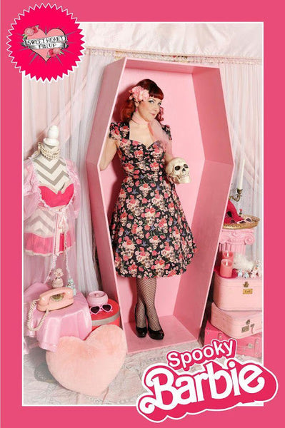 Day of the Dead Skull Dress Cats Like Us