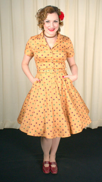 Diana Polka Dot Shirt Dress Cats Like Us