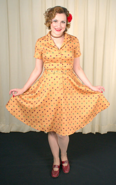 Diana Polka Dot Shirt Dress Cats Like Us