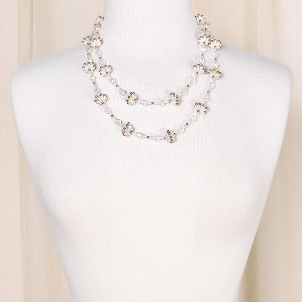 Double Seed Pearl Vintage Necklace Cats Like Us