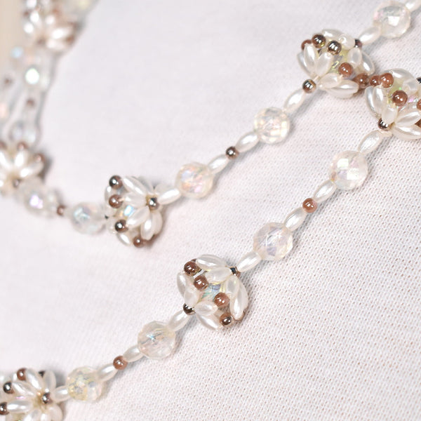 Double Seed Pearl Vintage Necklace Cats Like Us