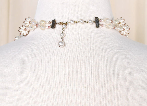 Double Seed Pearl Vintage Necklace Cats Like Us