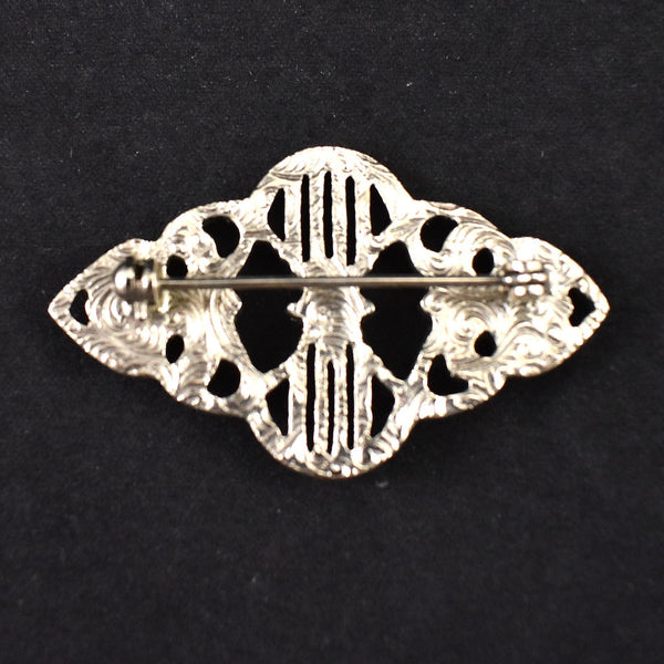 Enamel & Rhinestone Brooch Cats Like Us