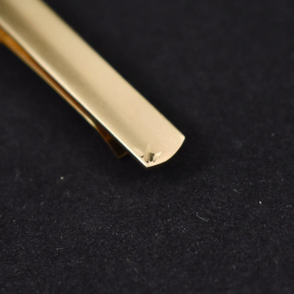 Etched Crown Vintage Tie Bar Cats Like Us