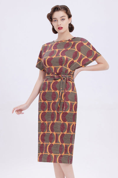 Faith in Deco Pencil Dress Cats Like Us