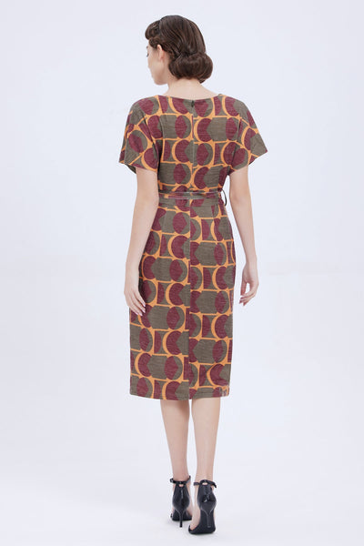 Faith in Deco Pencil Dress Cats Like Us